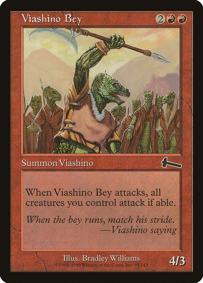 Viashino Bey [Urza's Legacy] | Game Haven TX
