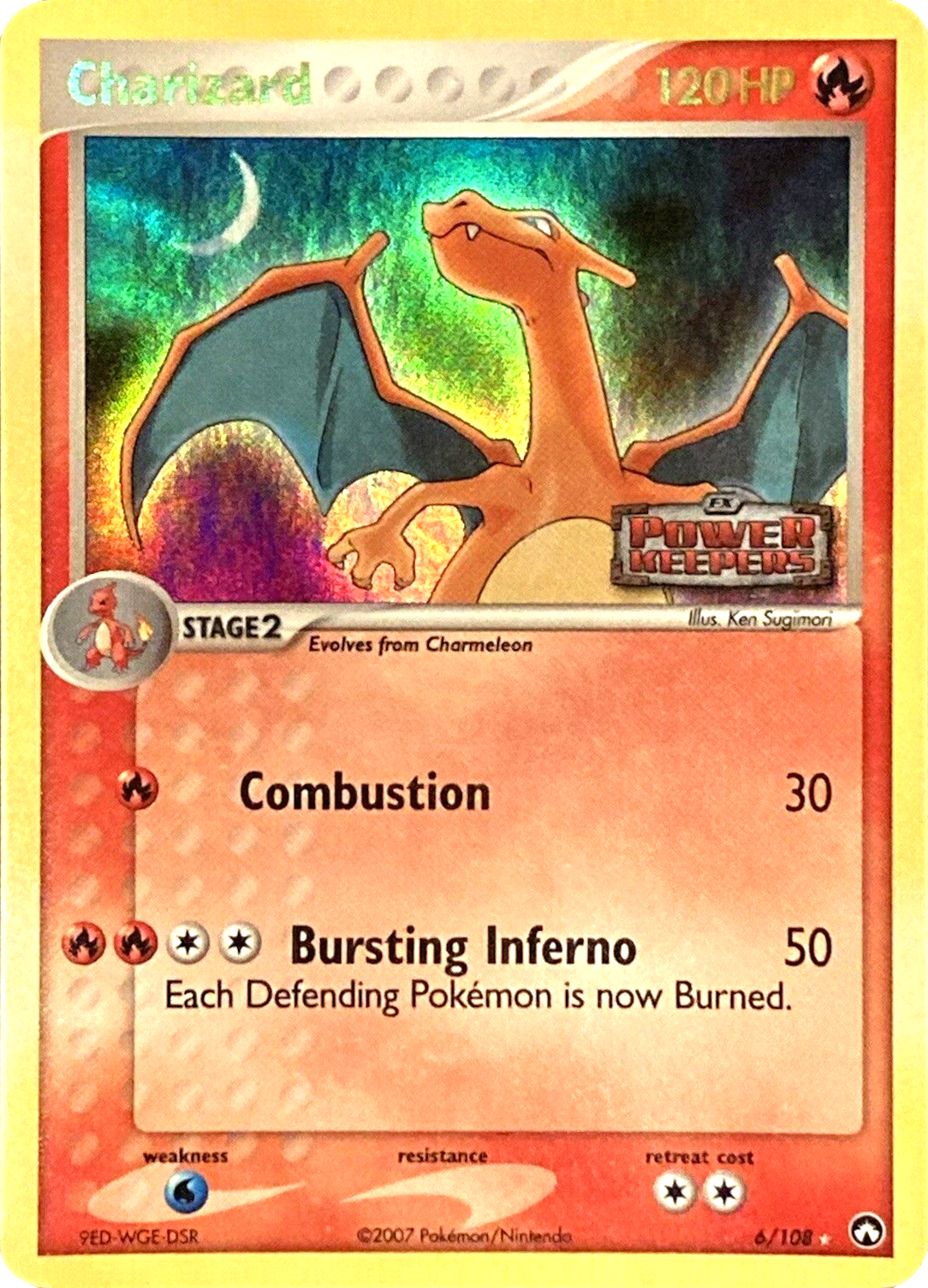 Charizard (6/108) (Stamped) [EX: Power Keepers] | Game Haven TX