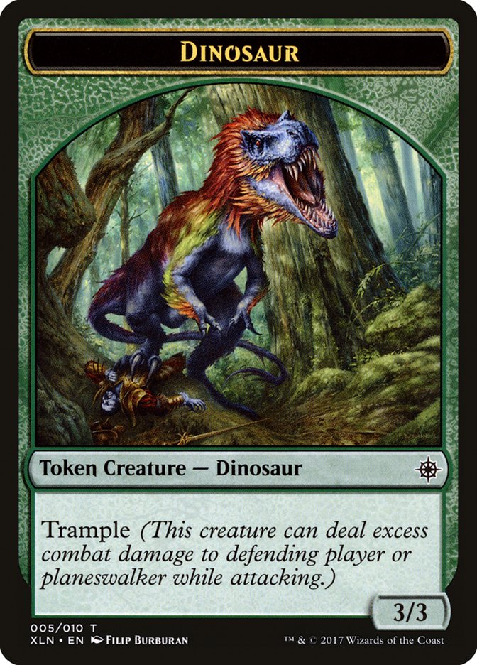 Dinosaur [Ixalan Tokens] | Game Haven TX