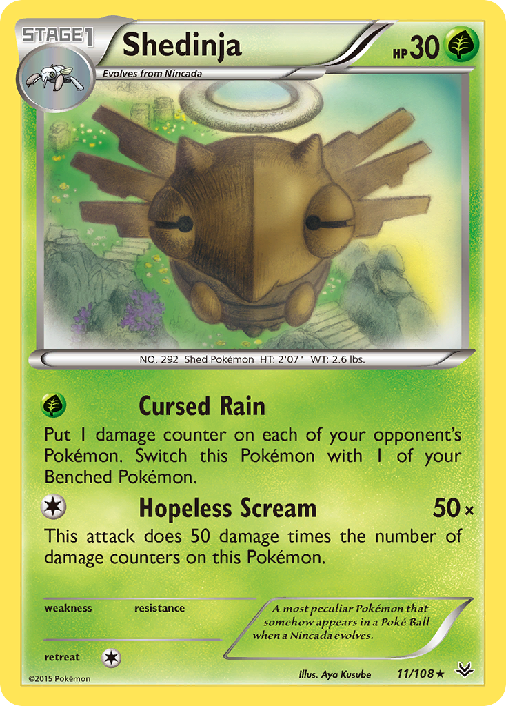 Shedinja (11/108) [XY: Roaring Skies] | Game Haven TX
