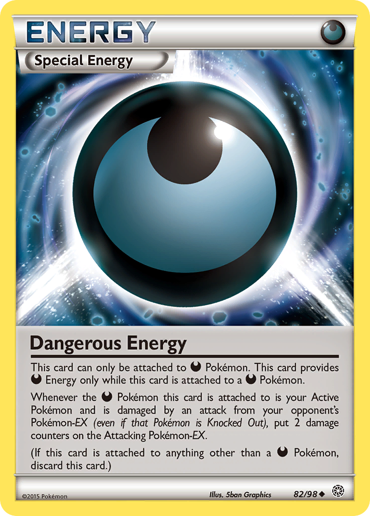 Dangerous Energy (82/98) [XY: Ancient Origins] | Game Haven TX