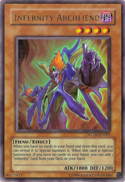 Infernity Archfiend [WC09-EN001] Ultra Rare | Game Haven TX