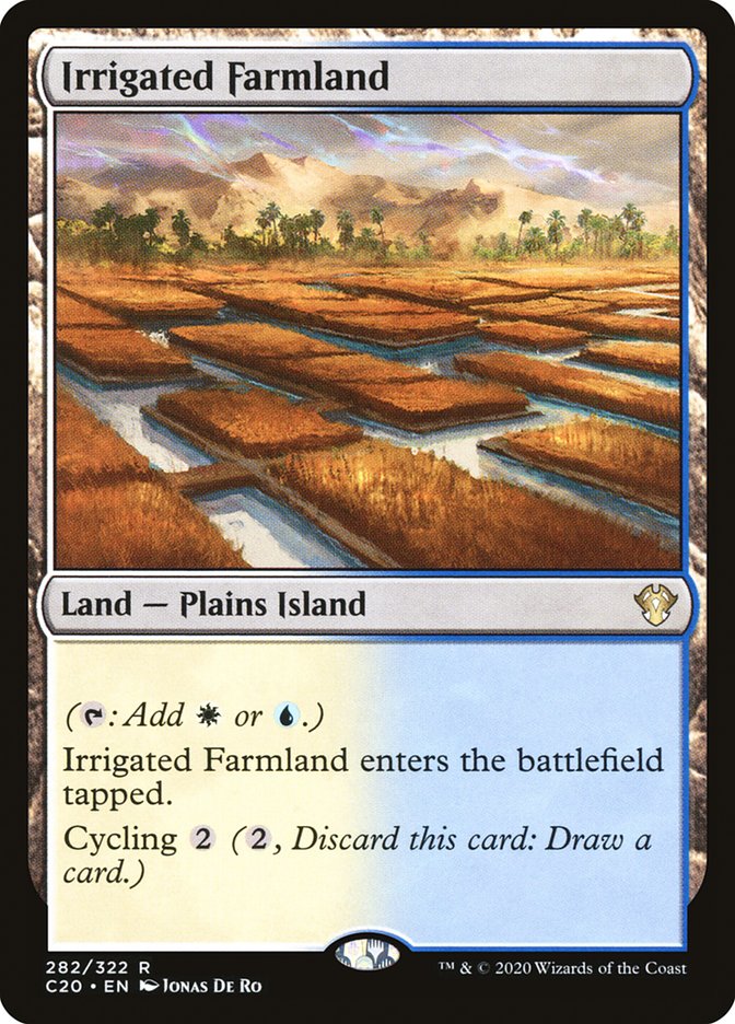 Irrigated Farmland [Commander 2020] | Game Haven TX
