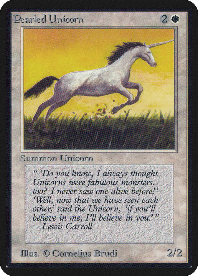 Pearled Unicorn [Limited Edition Alpha] | Game Haven TX