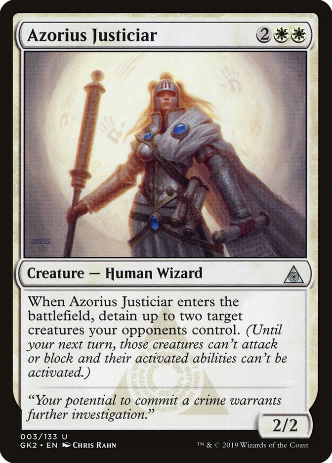 Azorius Justiciar [RNA Guild Kit] | Game Haven TX