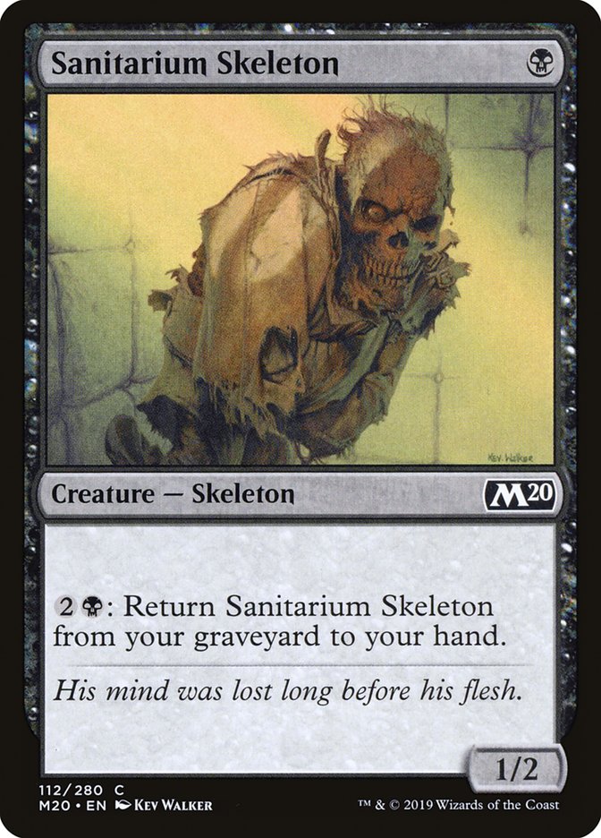 Sanitarium Skeleton [Core Set 2020] | Game Haven TX
