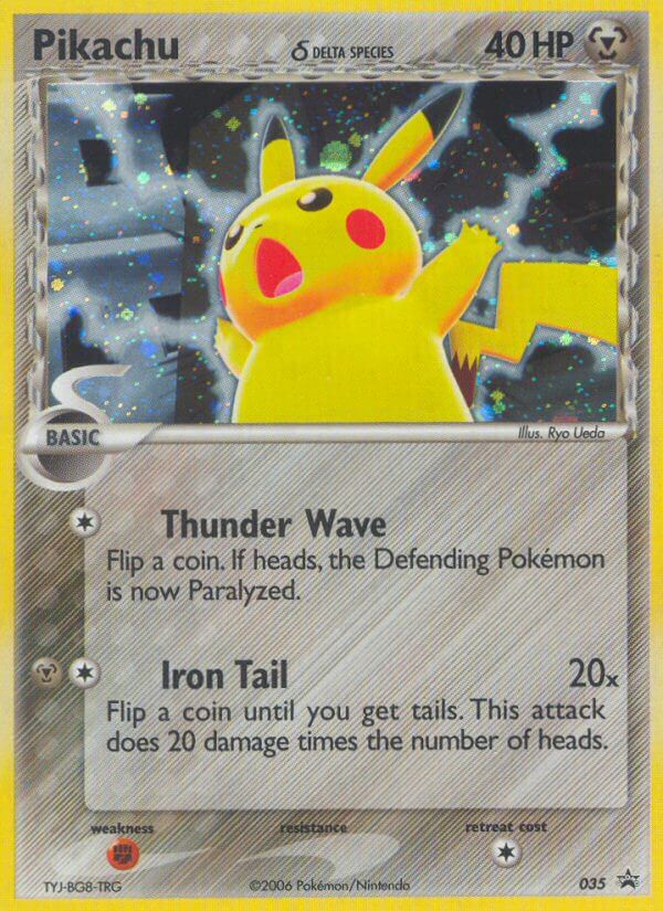 Pikachu (035) (Delta Species) [Nintendo: Black Star Promos] | Game Haven TX