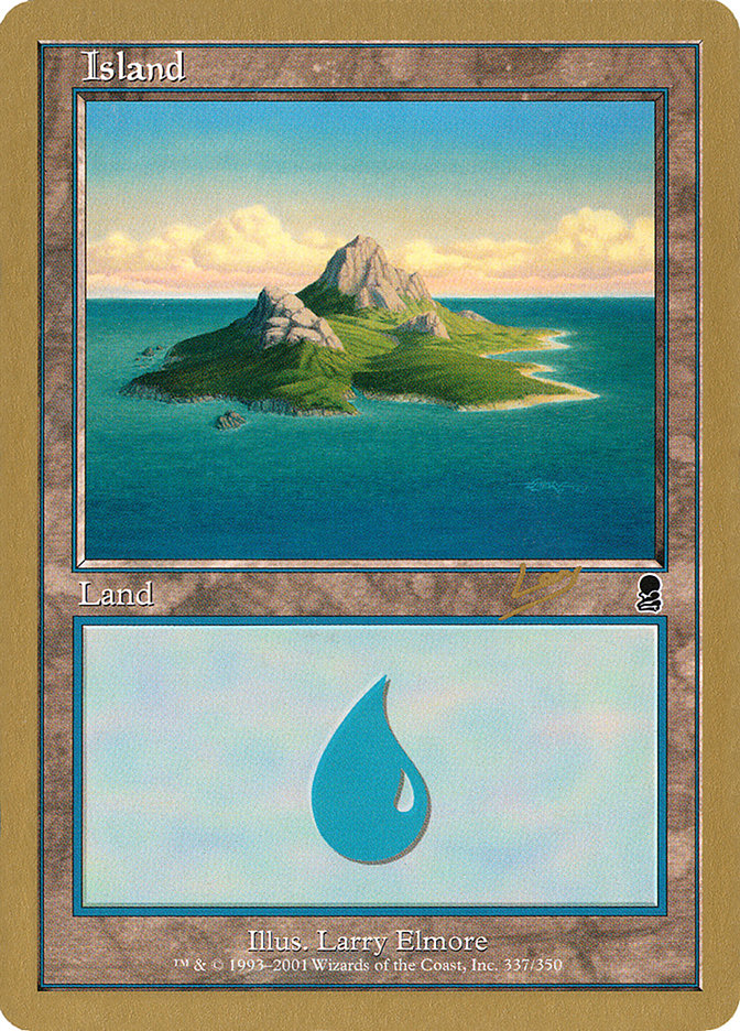 Island (rl337) (Raphael Levy) [World Championship Decks 2002] | Game Haven TX
