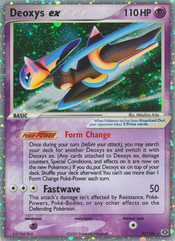 Deoxys ex (93/106) [EX: Emerald] | Game Haven TX