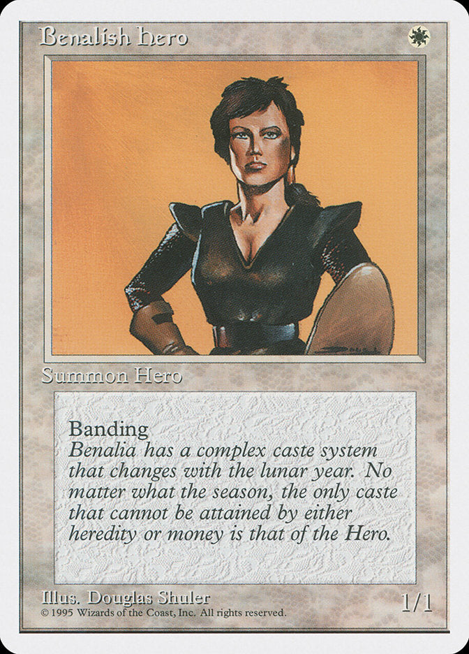 Benalish Hero [Fourth Edition] | Game Haven TX