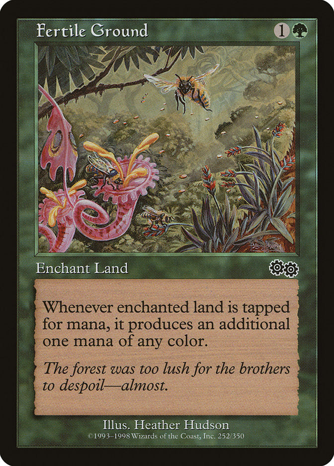 Fertile Ground [Urza's Saga] | Game Haven TX