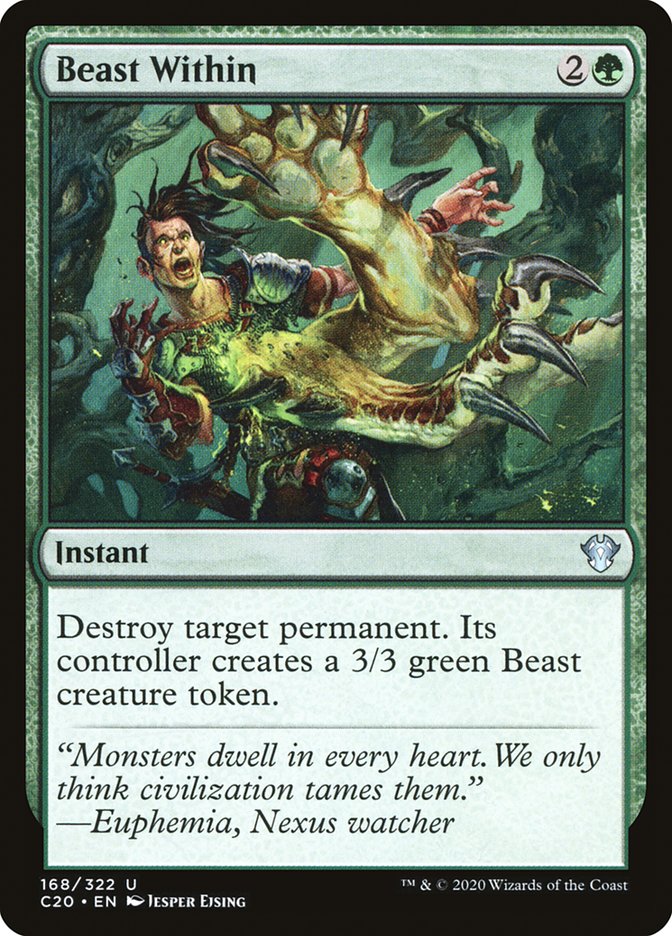 Beast Within [Commander 2020] | Game Haven TX