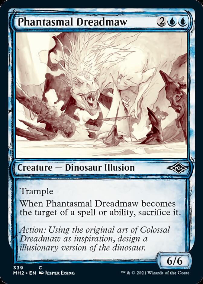 Phantasmal Dreadmaw (Sketch) [Modern Horizons 2] | Game Haven TX