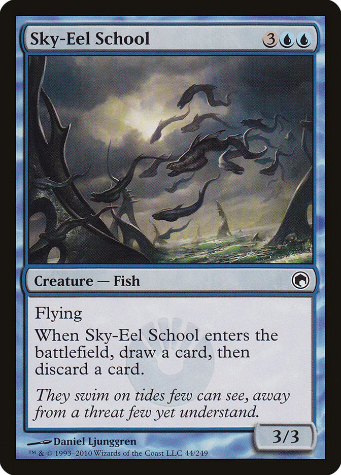 Sky-Eel School [Scars of Mirrodin] | Game Haven TX