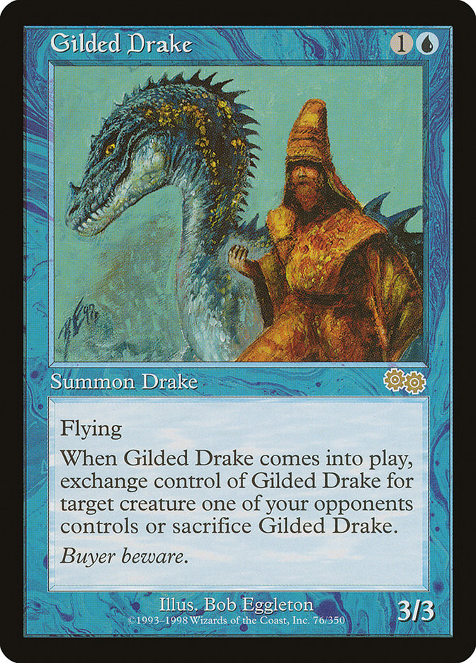 Gilded Drake [Urza's Saga] | Game Haven TX