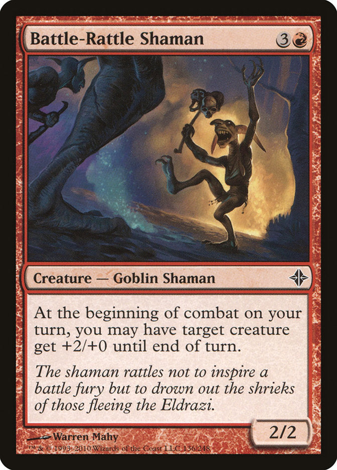 Battle-Rattle Shaman [Rise of the Eldrazi] | Game Haven TX
