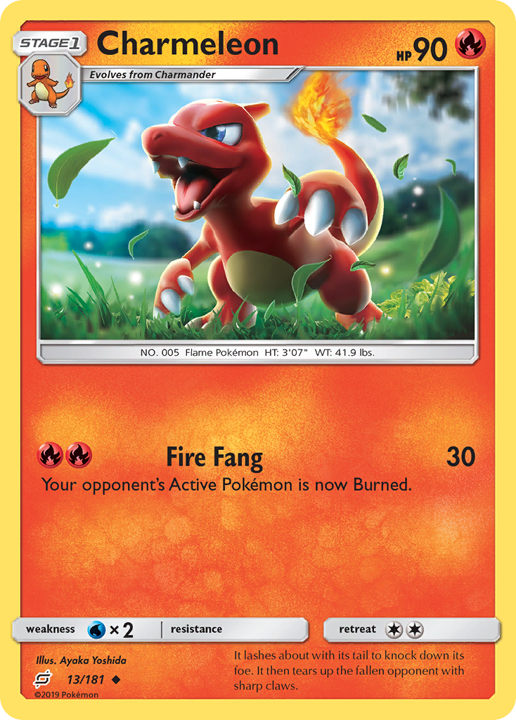 Charmeleon (13/181) [Sun & Moon: Team Up] | Game Haven TX
