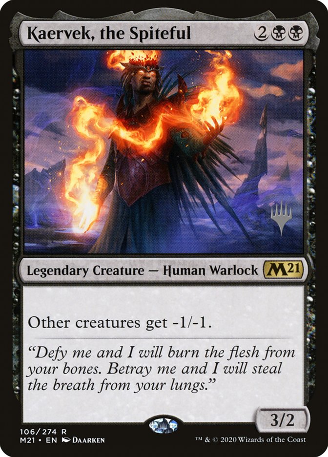 Kaervek, the Spiteful (Promo Pack) [Core Set 2021 Promos] | Game Haven TX
