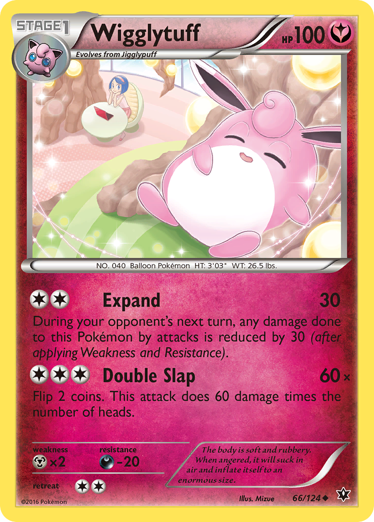Wigglytuff (66/124) [XY: Fates Collide] | Game Haven TX