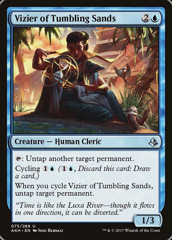 Vizier of Tumbling Sands [Amonkhet] | Game Haven TX