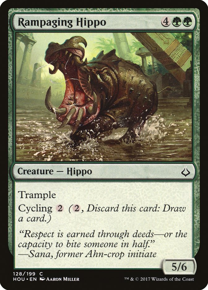 Rampaging Hippo [Hour of Devastation] | Game Haven TX