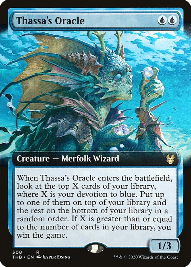 Thassa's Oracle (Extended Art) [Theros Beyond Death] | Game Haven TX