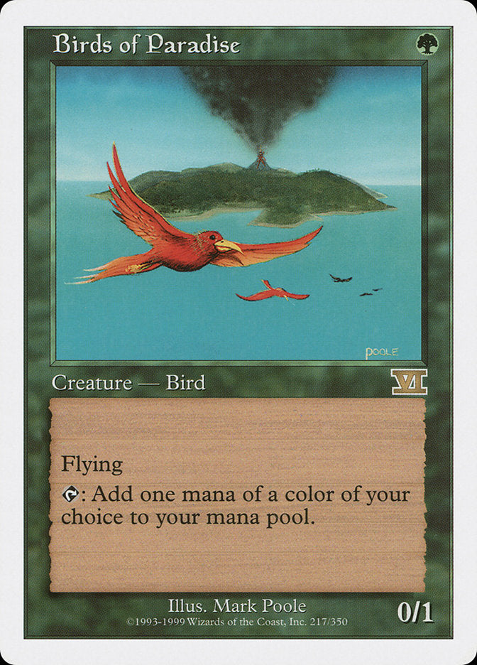Birds of Paradise [Classic Sixth Edition] | Game Haven TX