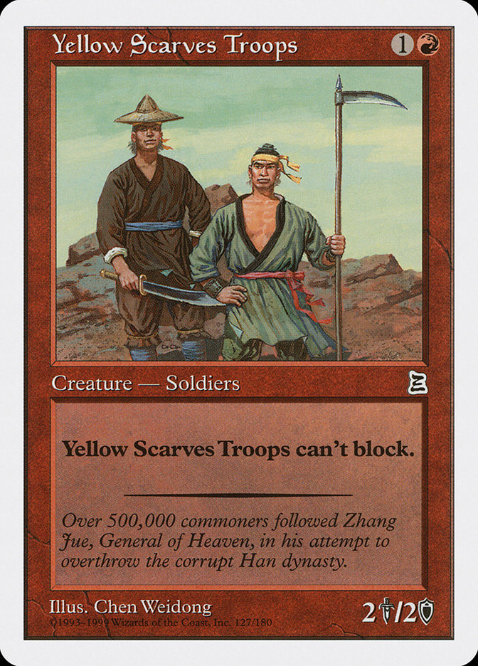 Yellow Scarves Troops [Portal Three Kingdoms] | Game Haven TX