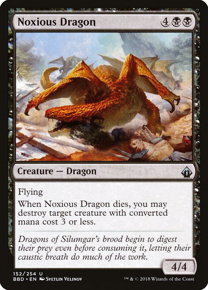 Noxious Dragon [Battlebond] | Game Haven TX