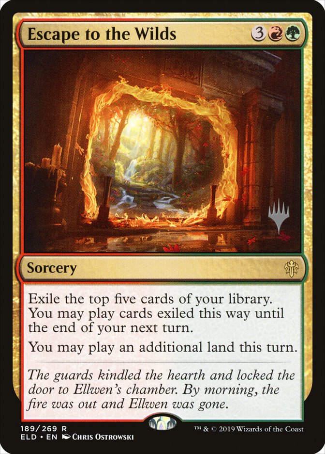 Escape to the Wilds (Promo Pack) [Throne of Eldraine Promos] | Game Haven TX
