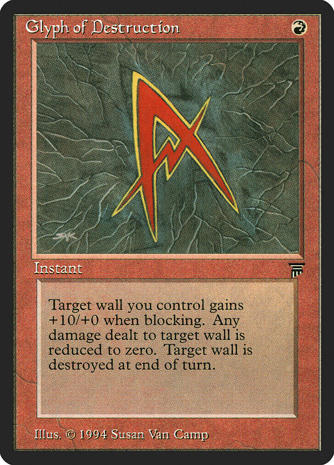 Glyph of Destruction [Legends] | Game Haven TX