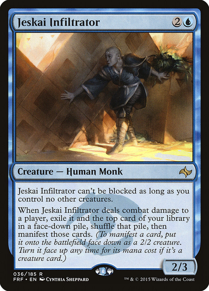 Jeskai Infiltrator [Fate Reforged] | Game Haven TX