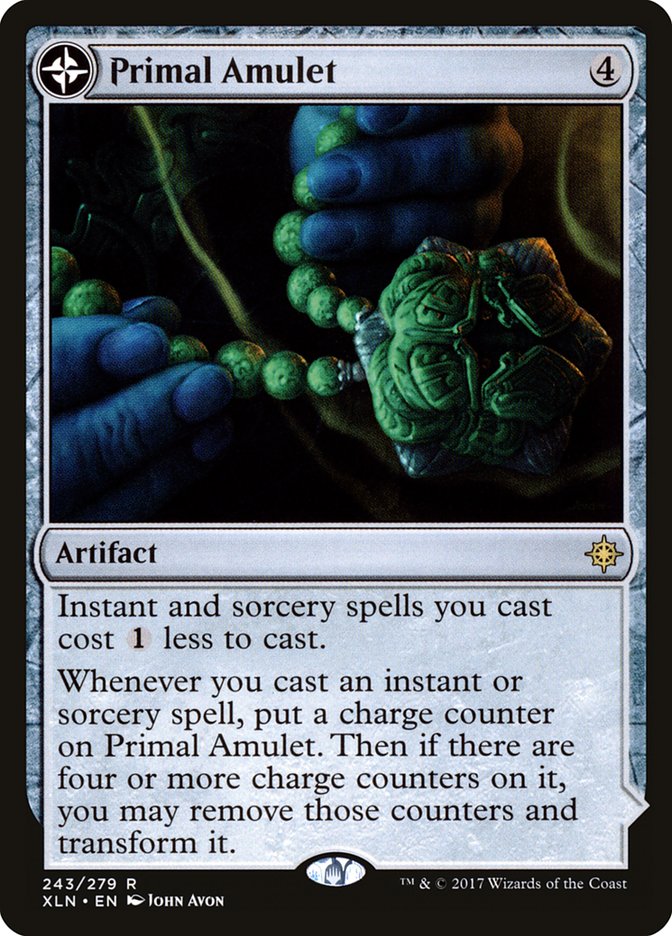 Primal Amulet // Primal Wellspring [Ixalan] | Game Haven TX