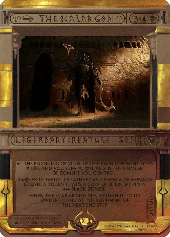 The Scarab God [Amonkhet Invocations] | Game Haven TX