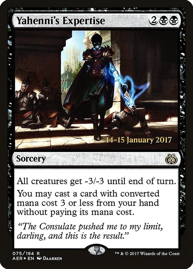 Yahenni's Expertise [Aether Revolt Promos] | Game Haven TX