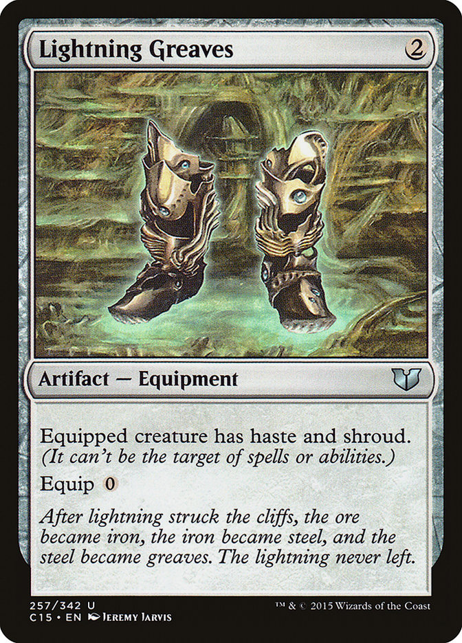 Lightning Greaves [Commander 2015] | Game Haven TX
