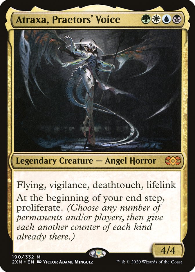 Atraxa, Praetors' Voice [Double Masters] | Game Haven TX