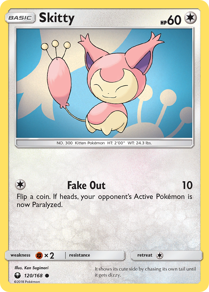 Skitty (120/168) [Sun & Moon: Celestial Storm] | Game Haven TX