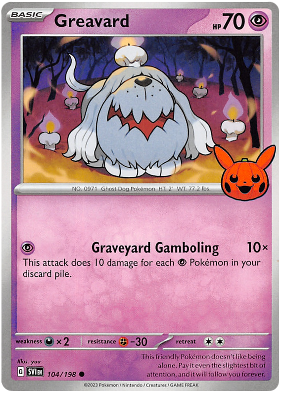 Greavard (104/198) [Trick or Trade 2023] | Game Haven TX
