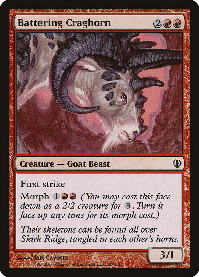 Battering Craghorn [Archenemy] | Game Haven TX