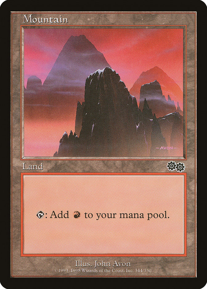 Mountain [Urza's Saga] | Game Haven TX