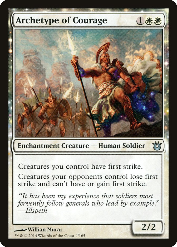 Archetype of Courage [Born of the Gods] | Game Haven TX