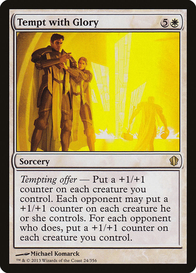 Tempt with Glory [Commander 2013] | Game Haven TX