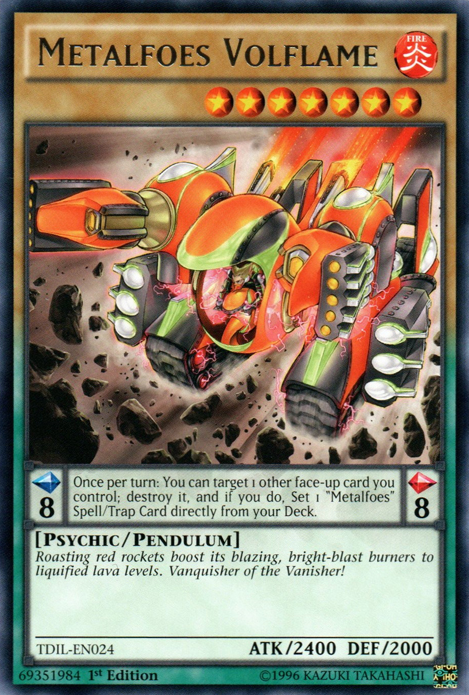 Metalfoes Volflame [TDIL-EN024] Rare | Game Haven TX