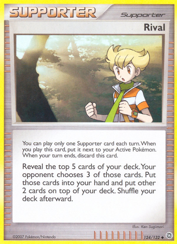 Rival (124/132) [Diamond & Pearl: Secret Wonders] | Game Haven TX