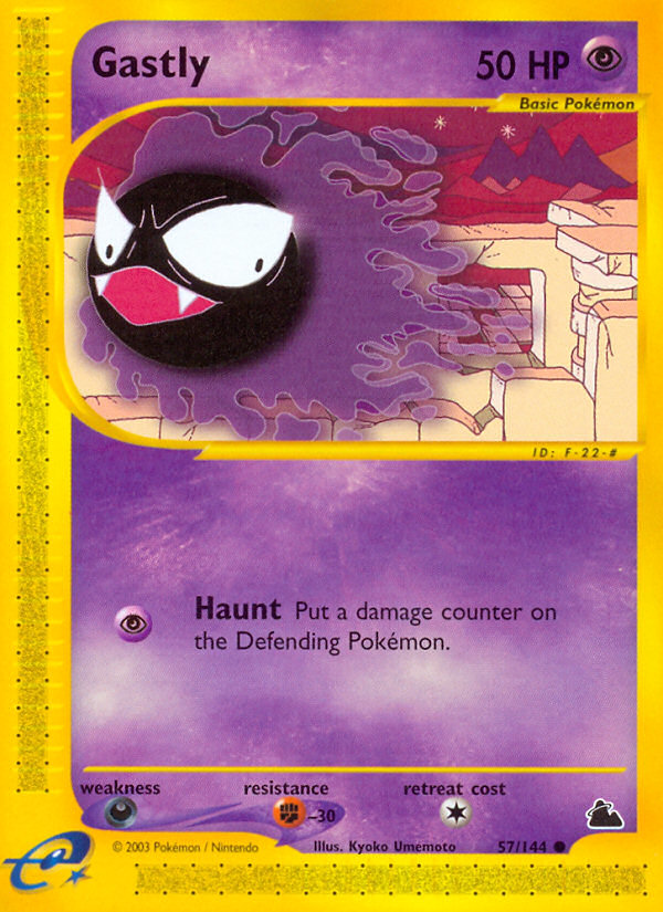 Gastly (57/144) [Skyridge] | Game Haven TX