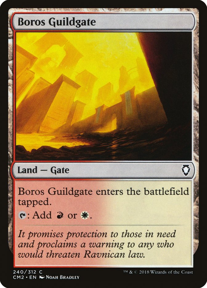 Boros Guildgate [Commander Anthology Volume II] | Game Haven TX