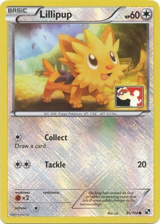 Lillipup (81/114) (League Promo) [Black & White: Base Set] | Game Haven TX