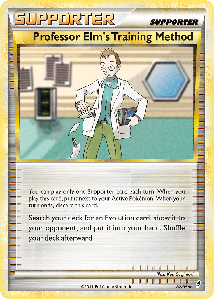 Professor Elm's Training Method (82/95) [HeartGold & SoulSilver: Call of Legends] | Game Haven TX
