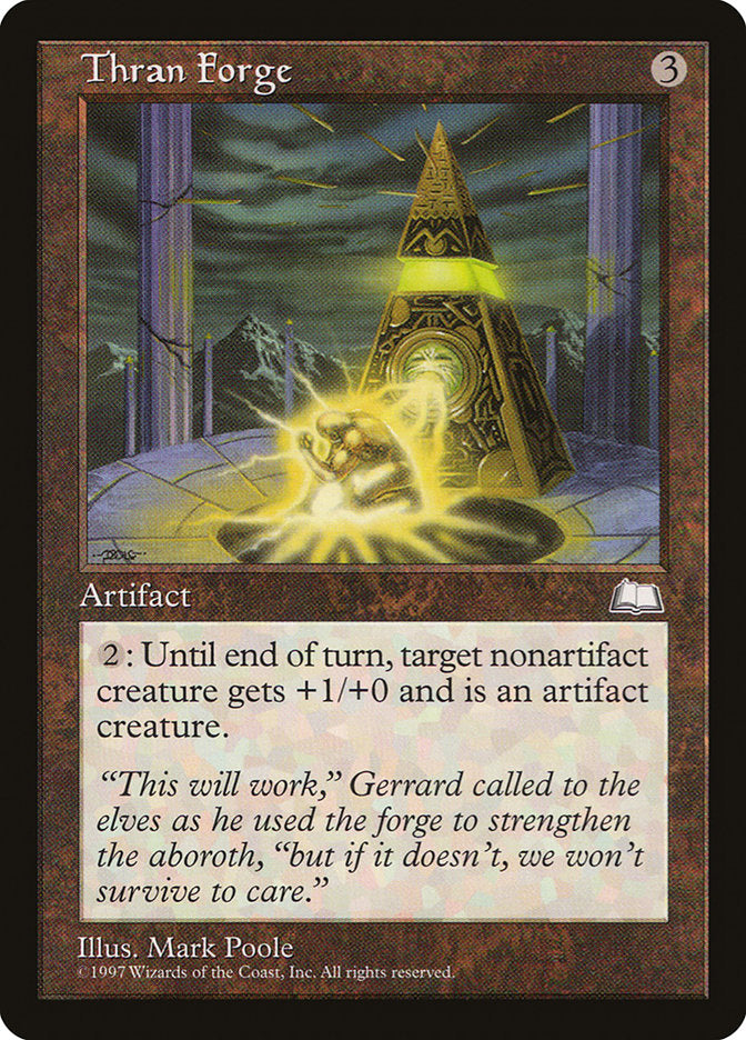 Thran Forge [Weatherlight] | Game Haven TX